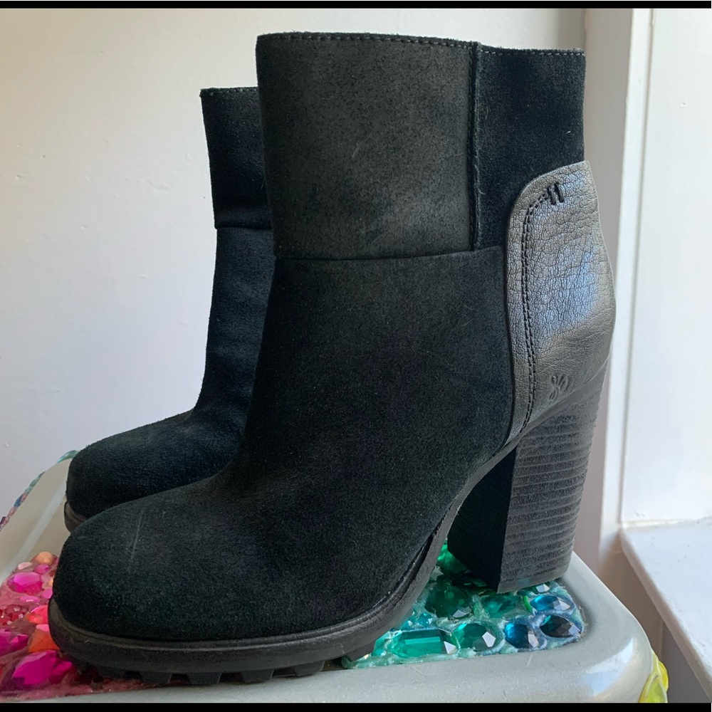 Sam Edelman Leather Ankle Boots